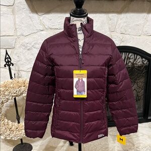 Eddie Bauer Women's Quilted Packable Jacket - Maroon